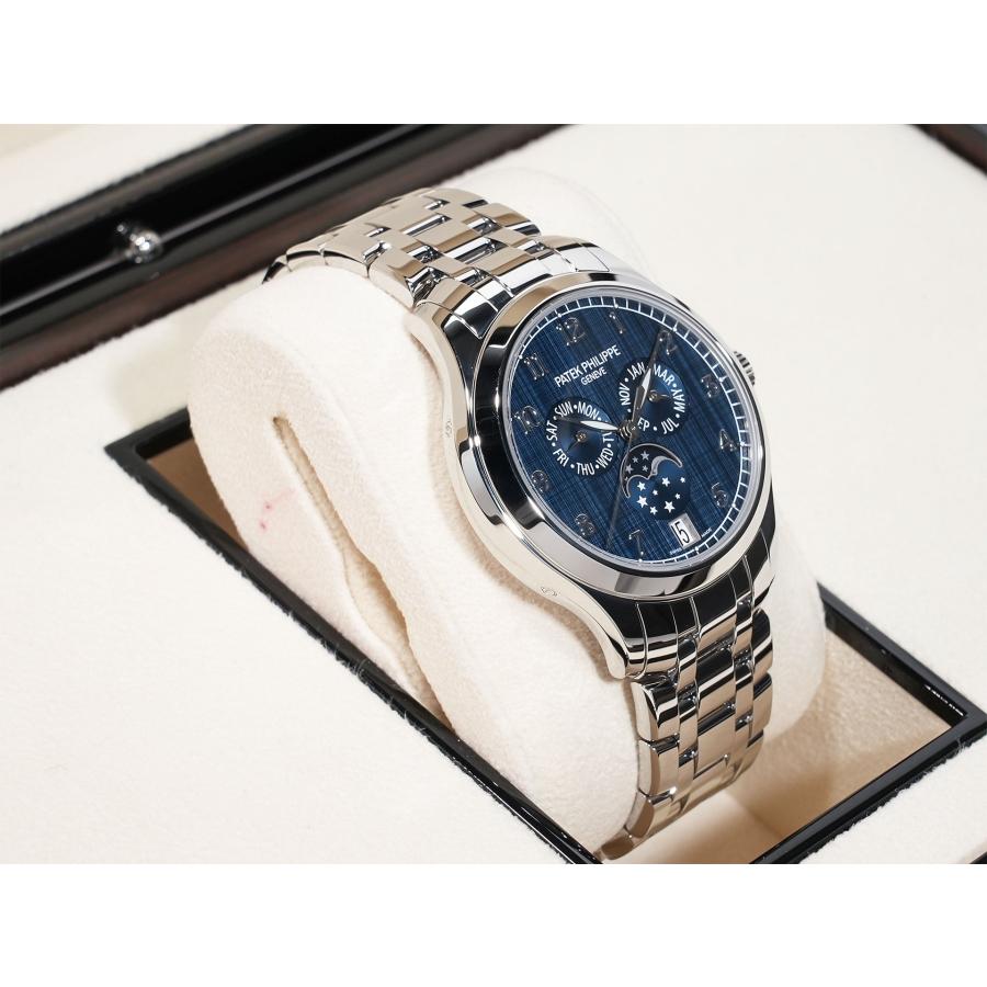 パテックフィリップ アニュアルカレンダー ムーンフェイズ Ref.4947/1A-001 ステンレススチール ブルー文字盤 | PATEK PHILIPPE | 04