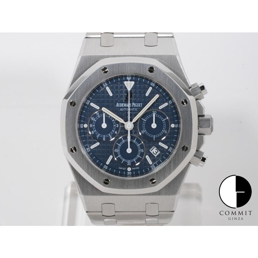 オーデマピゲ ロイヤルオーク クロノグラフ Ref.25860ST.OO.1110ST.04 SS ブルー文字盤 | ロイヤルオーク