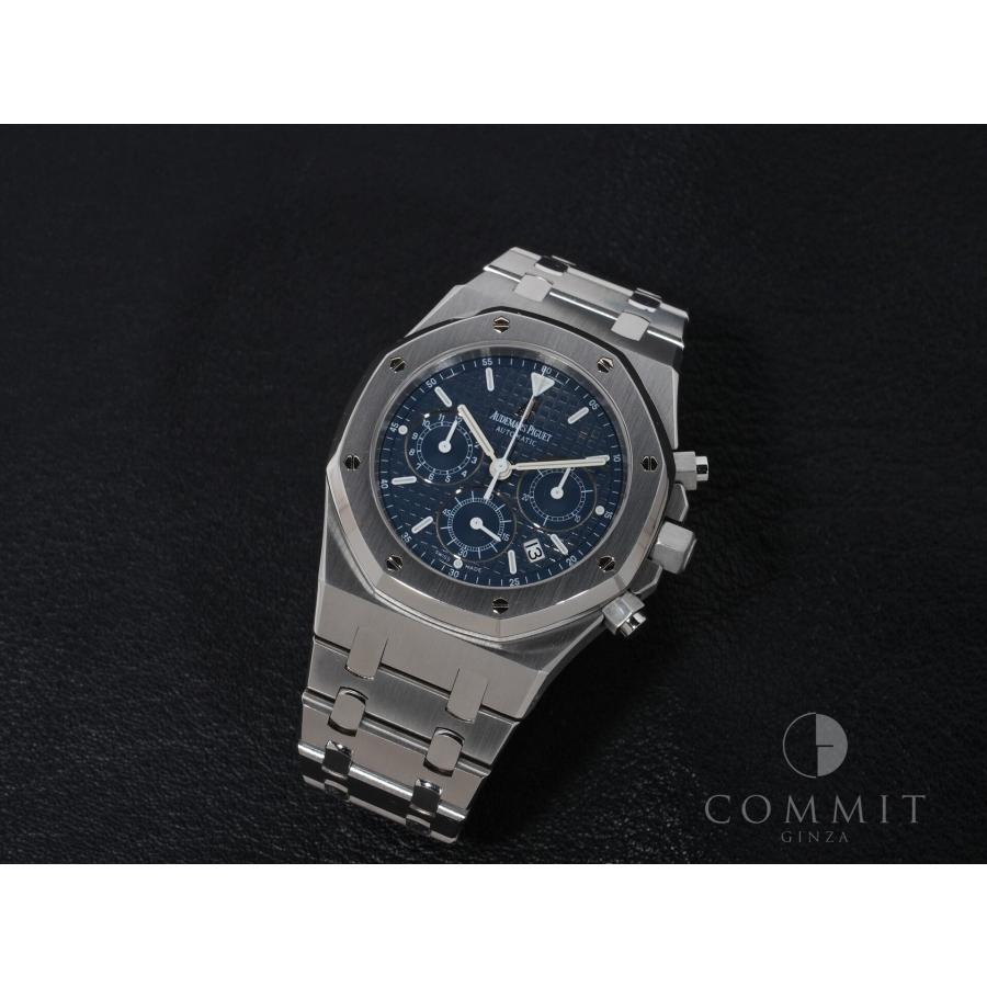 オーデマピゲ ロイヤルオーク クロノグラフ Ref.25860ST.OO.1110ST.04 SS ブルー文字盤 | ロイヤルオーク | 10