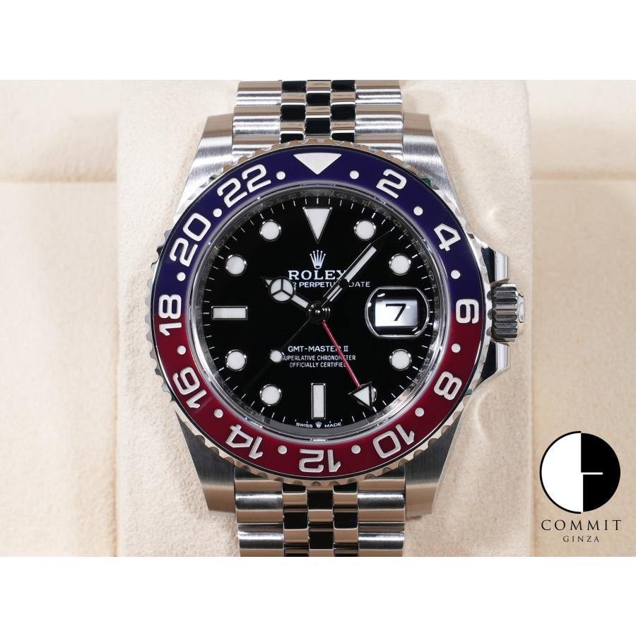 ロレックス GMTマスターII Ref.126710BLRO SS ブラック文字盤 ジュビリーブレスレット | GMTマスター