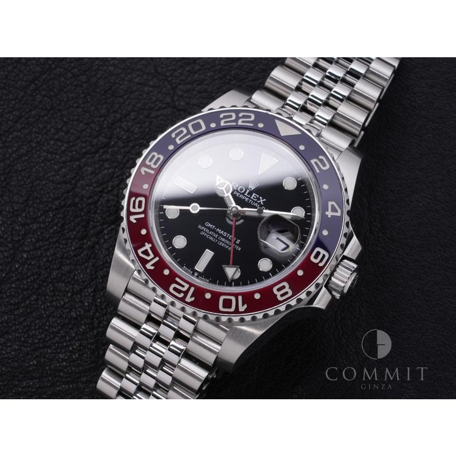 ロレックス GMTマスターII Ref.126710BLRO SS ブラック文字盤 ジュビリーブレスレット | GMTマスター | 10