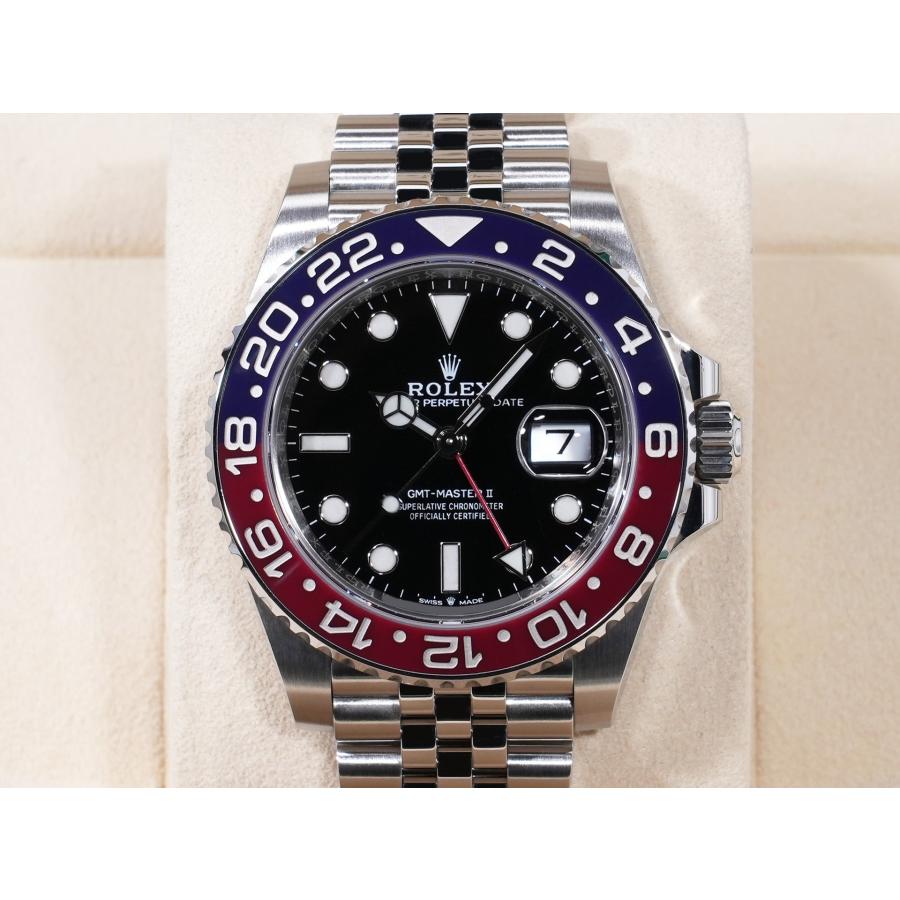 ロレックス GMTマスターII Ref.126710BLRO SS ブラック文字盤 ジュビリーブレスレット | GMTマスター | 01