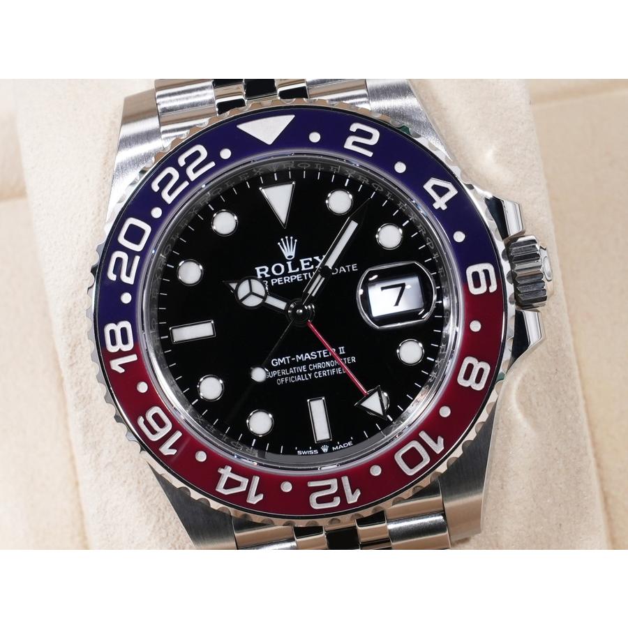 ロレックス GMTマスターII Ref.126710BLRO SS ブラック文字盤 ジュビリーブレスレット | GMTマスター | 02