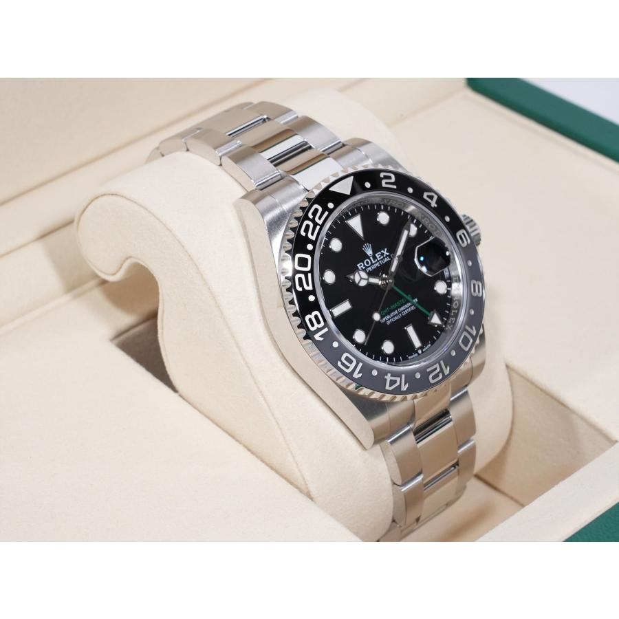 ロレックス GMTマスターII Ref.126710GRNR SS ブラック文字盤 オイスターブレスレット | GMTマスター | 04