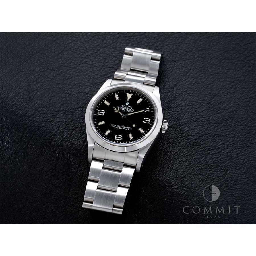 ロレックス エクスプローラーI Ref.14270 ステンレススチール ブラック文字盤 オイスターブレスレット | エクスプローラー（ROLEX） | 10