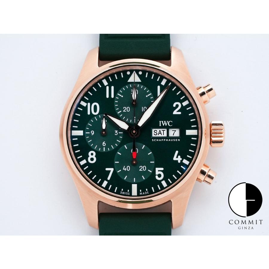 IWC パイロットウォッチ クロノグラフ41 Ref.IW388110 18KREG グリーン文字盤 | IWC SCHAFFHAUSEN