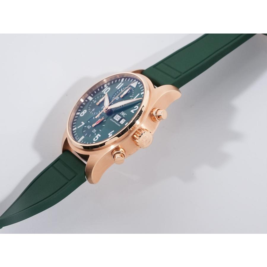IWC パイロットウォッチ クロノグラフ41 Ref.IW388110 18KREG グリーン文字盤 | IWC SCHAFFHAUSEN | 03