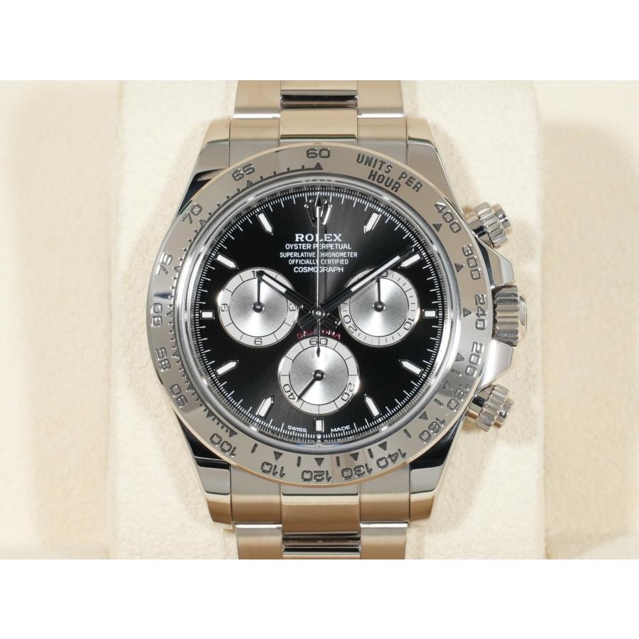 ロレックス デイトナ Ref.126509 ホワイトゴールド ブライトブラックxスチール文字盤 | コスモグラフ デイトナ | 01