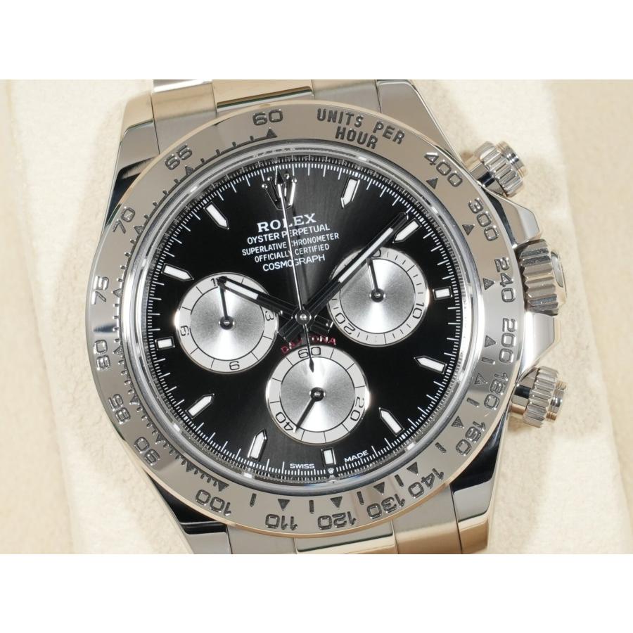 ロレックス デイトナ Ref.126509 ホワイトゴールド ブライトブラックxスチール文字盤 | コスモグラフ デイトナ | 02