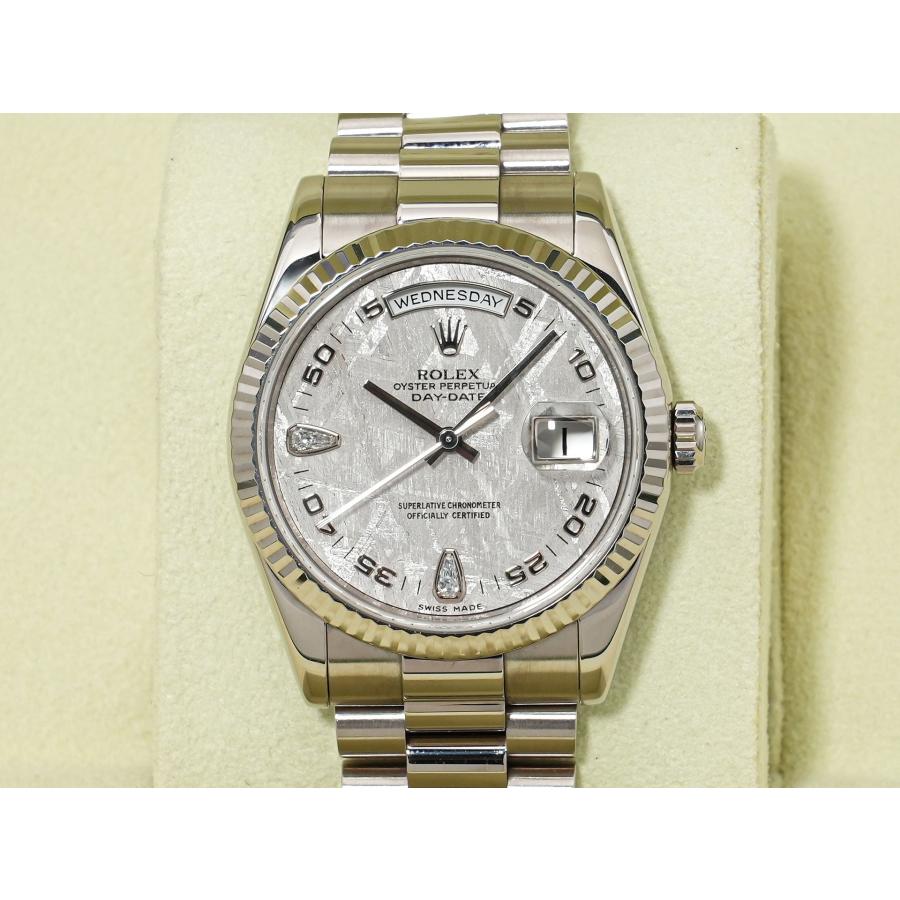 ロレックス デイデイト Ref.118239 2BR ホワイトゴールド メテオライト文字盤 | デイデイト | 01