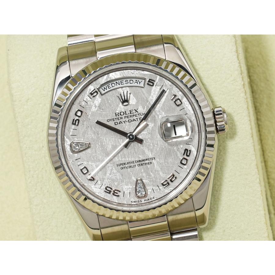 ロレックス デイデイト Ref.118239 2BR ホワイトゴールド メテオライト文字盤 | デイデイト | 02