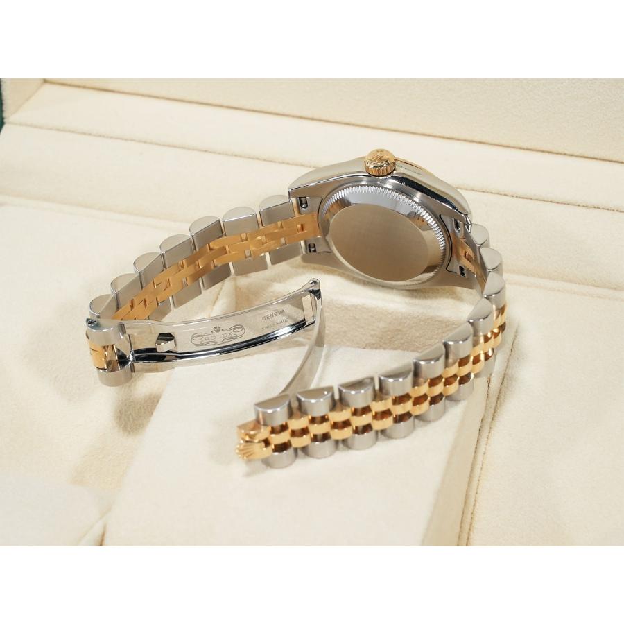 ロレックス デイトジャスト28 Ref.179173G ステンレススチール/イエローゴールド メテオライトx10Pダイヤ文字盤 ジュビリーブレスレット | デイトジャスト | 07