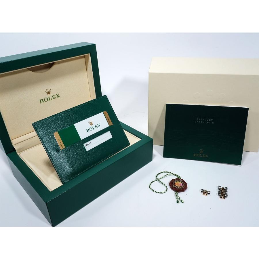 ロレックス デイトジャスト28 Ref.179173G ステンレススチール/イエローゴールド メテオライトx10Pダイヤ文字盤 ジュビリーブレスレット | デイトジャスト | 09