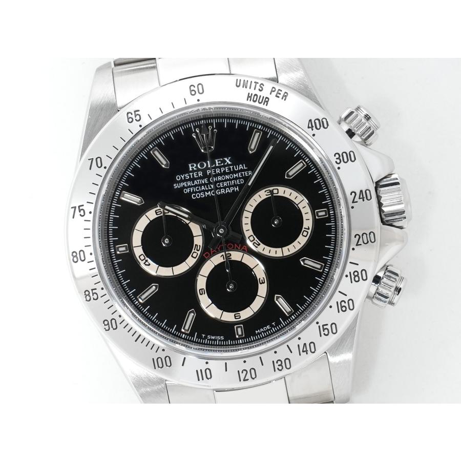 ロレックス デイトナ エルプリメロ Ref.16520 ステンレススチール ブラック文字盤 | コスモグラフ デイトナ | 02