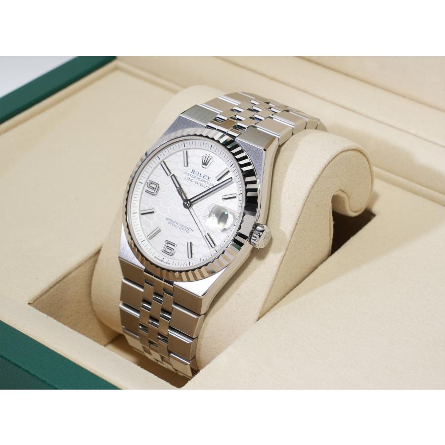 ロレックス ランドドゥエラー Ref.127334 ステンレススチール/ホワイトゴールド ホワイト文字盤 ジュビリーブレスレット | ROLEX | 03