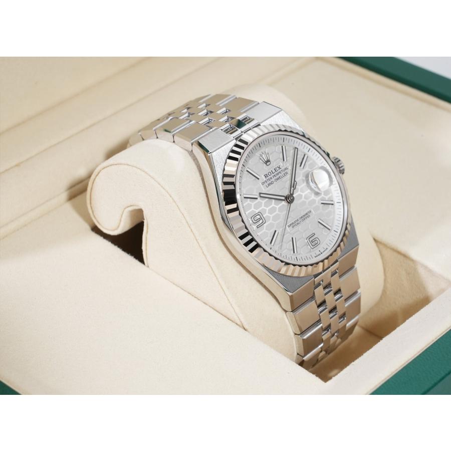 ロレックス ランドドゥエラー Ref.127334 ステンレススチール/ホワイトゴールド ホワイト文字盤 ジュビリーブレスレット | ROLEX | 04
