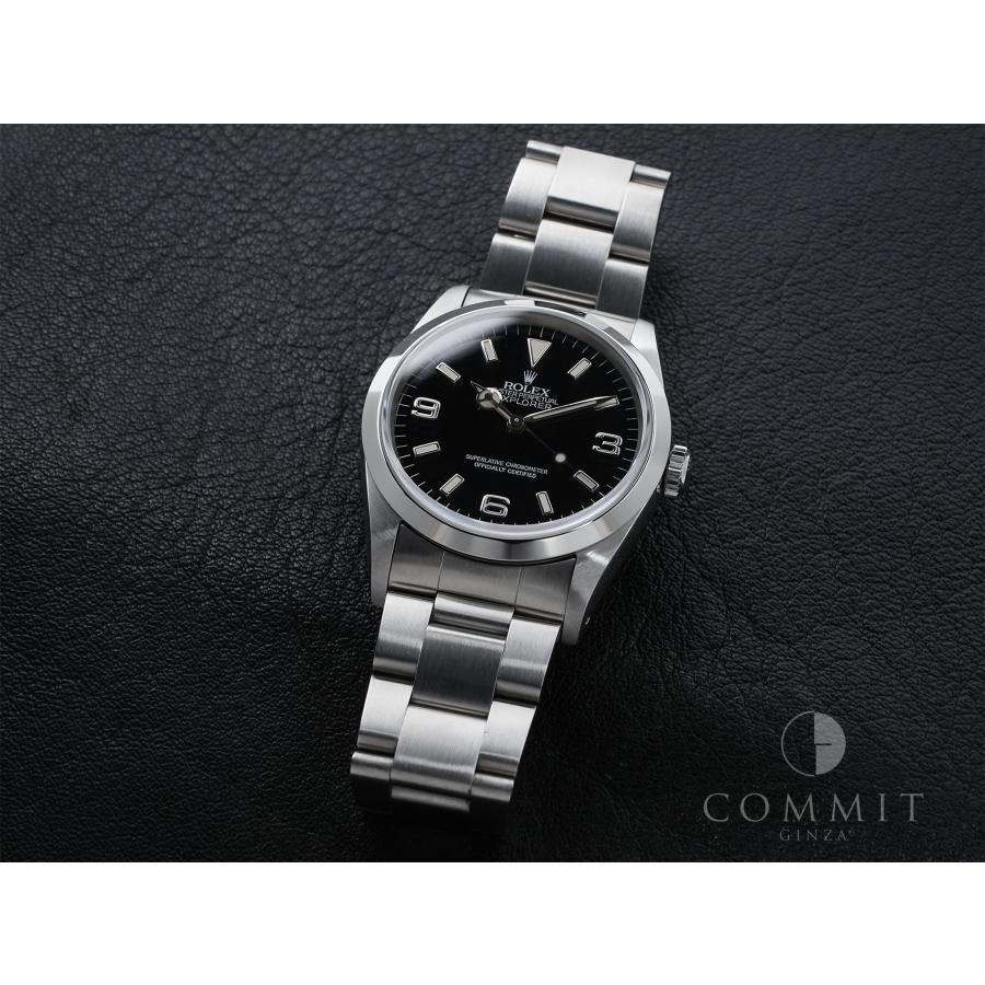 ロレックス エクスプローラーI Ref.14270 ステンレススチール ブラック文字盤 オイスターブレスレット | エクスプローラー（ROLEX） | 10