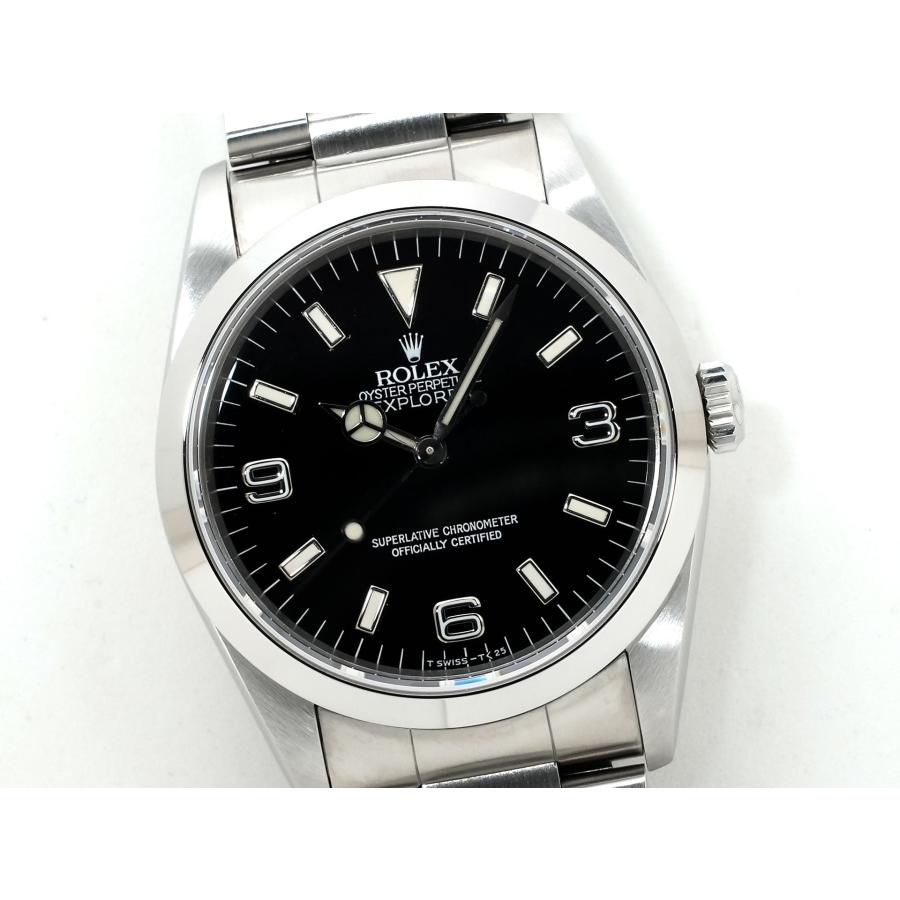 ロレックス エクスプローラーI Ref.14270 ステンレススチール ブラック文字盤 オイスターブレスレット | エクスプローラー（ROLEX） | 02