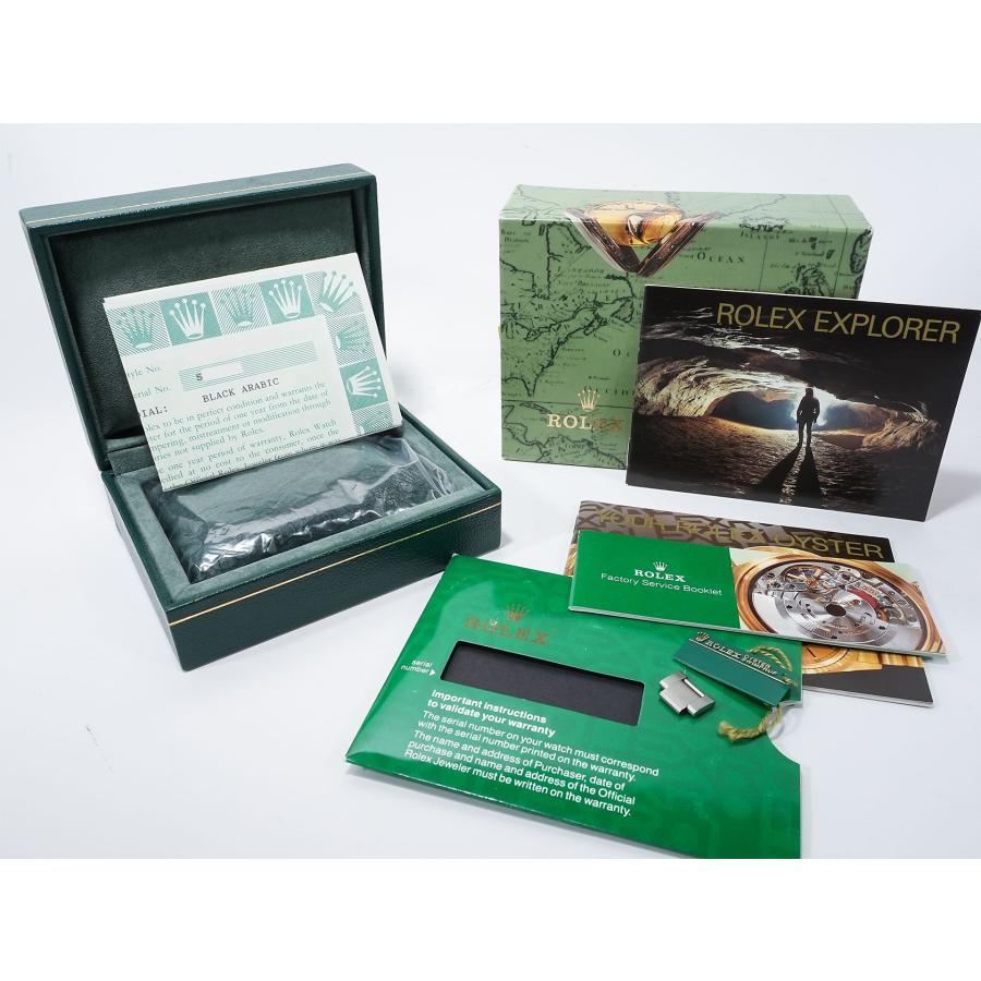 ロレックス エクスプローラーI Ref.14270 ステンレススチール ブラック文字盤 オイスターブレスレット | エクスプローラー（ROLEX） | 09