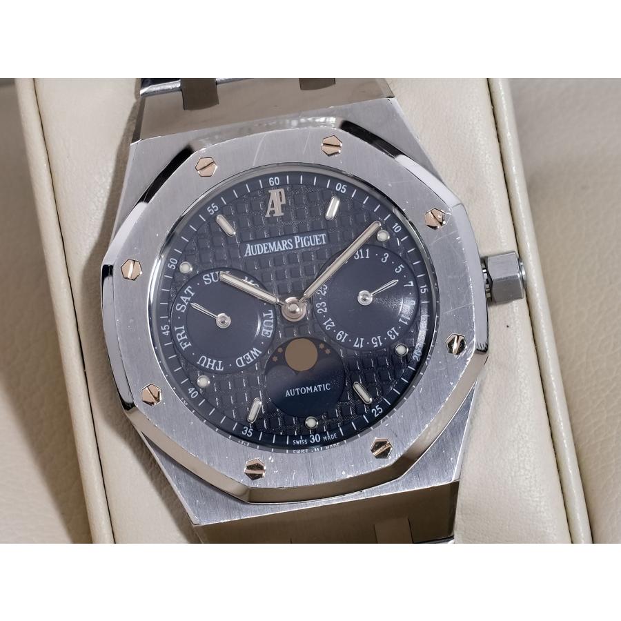 オーデマピゲ ロイヤルオーク デイデイト ムーンフェイズ Ref.25594ST.OO.0789ST.05 SS ブルー文字盤 | ロイヤルオーク | 02