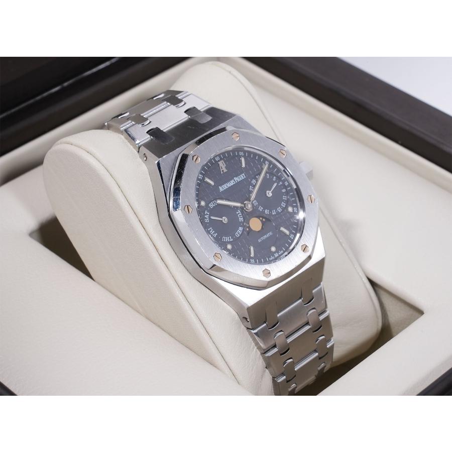 オーデマピゲ ロイヤルオーク デイデイト ムーンフェイズ Ref.25594ST.OO.0789ST.05 SS ブルー文字盤 | ロイヤルオーク | 03