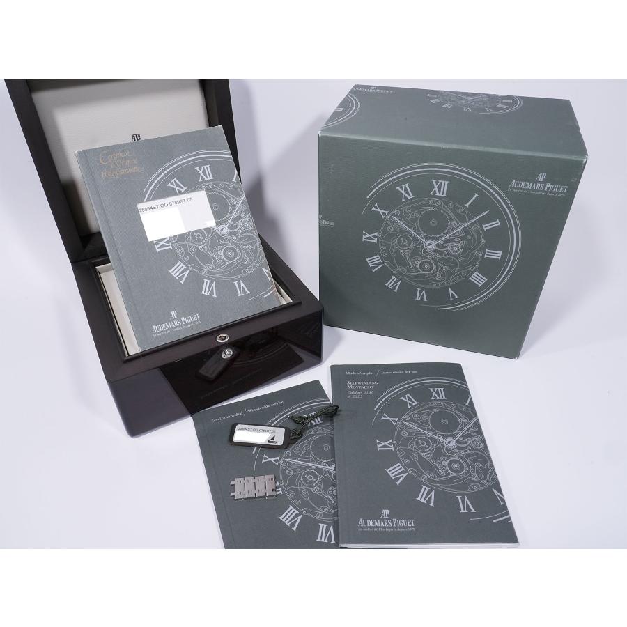 オーデマピゲ ロイヤルオーク デイデイト ムーンフェイズ Ref.25594ST.OO.0789ST.05 SS ブルー文字盤 | ロイヤルオーク | 08