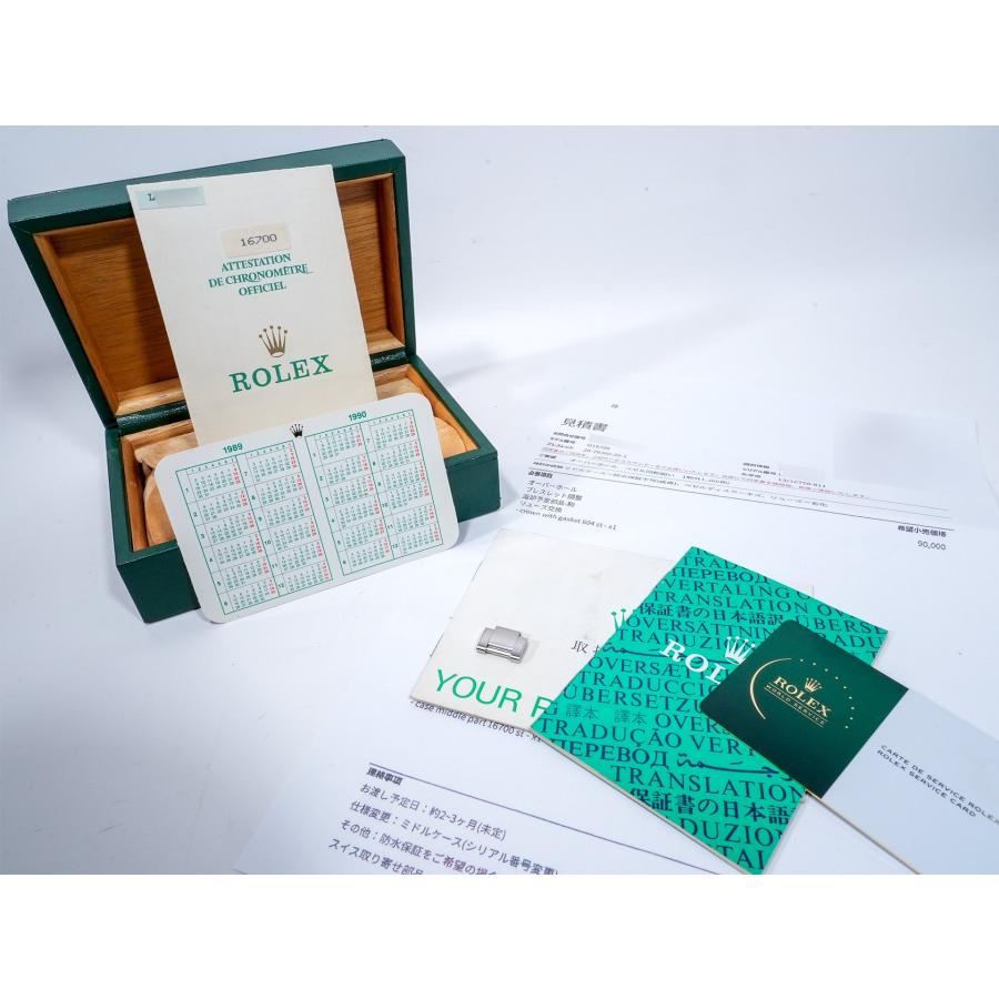 ロレックス GMTマスター Ref.16700 SS ブラック文字盤 オイスターブレスレット | GMTマスター | 09