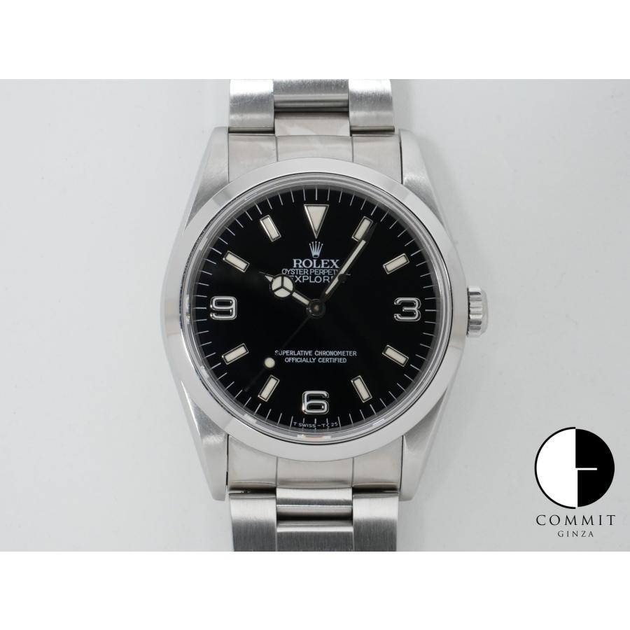 ロレックス エクスプローラーI Ref.14270 ステンレススチール ブラック文字盤 オイスターブレスレット | エクスプローラー（ROLEX）