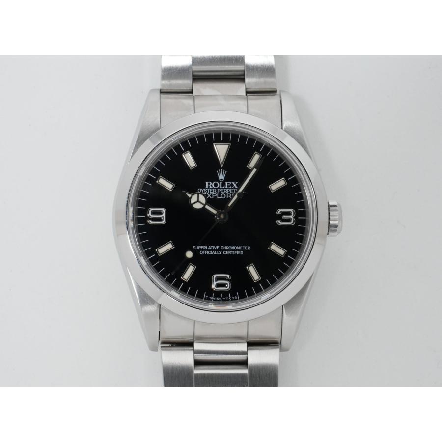 ロレックス エクスプローラーI Ref.14270 ステンレススチール ブラック文字盤 オイスターブレスレット | エクスプローラー（ROLEX） | 01