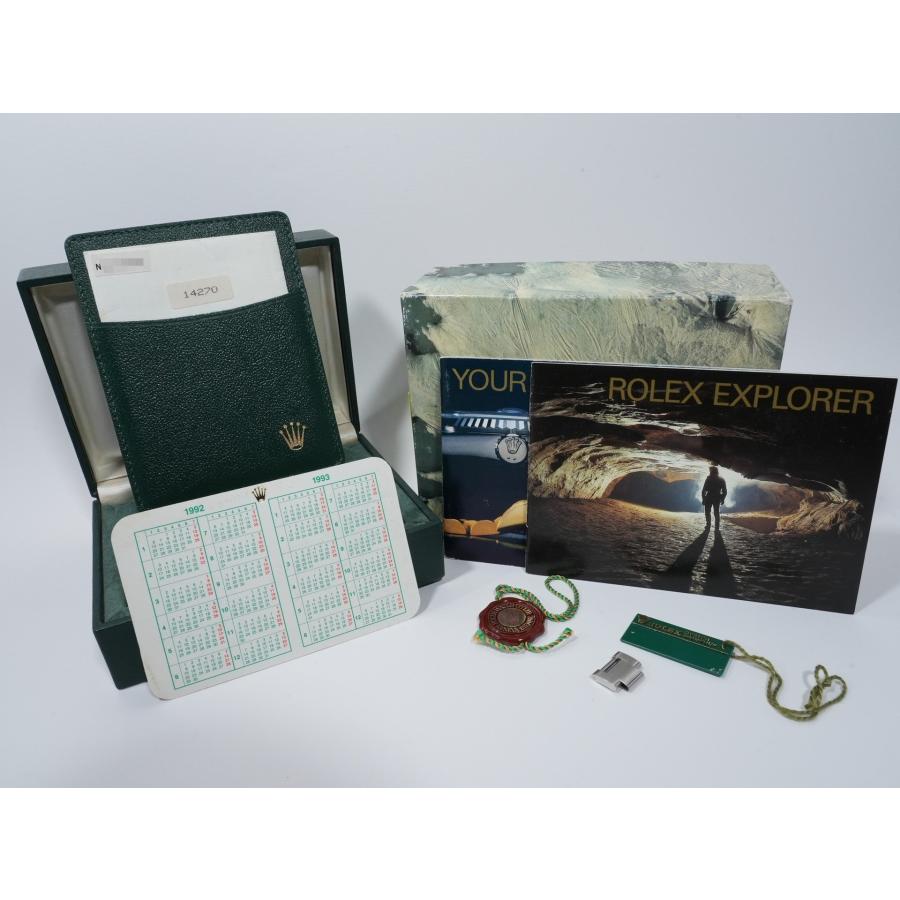 ロレックス エクスプローラーI Ref.14270 ステンレススチール ブラック文字盤 オイスターブレスレット | エクスプローラー（ROLEX） | 09