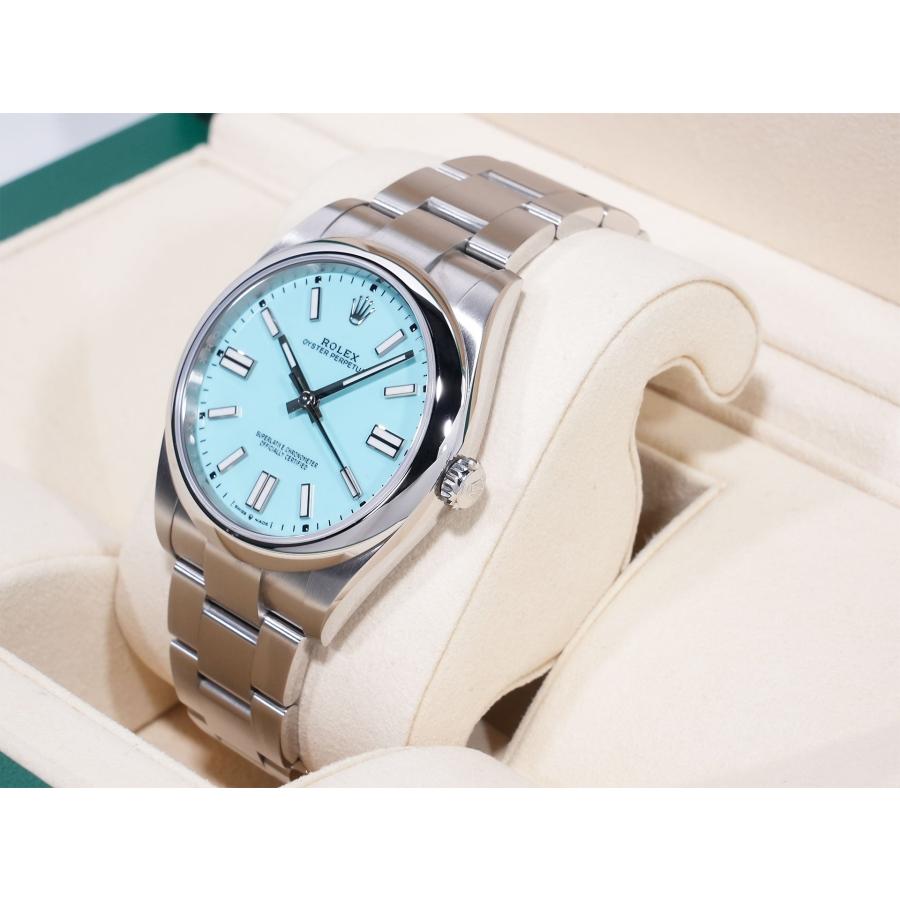 ロレックス オイスターパーペチュアル41 Ref.124300 SS ターコイズ文字盤 | オイスター パーペチュアル | 03