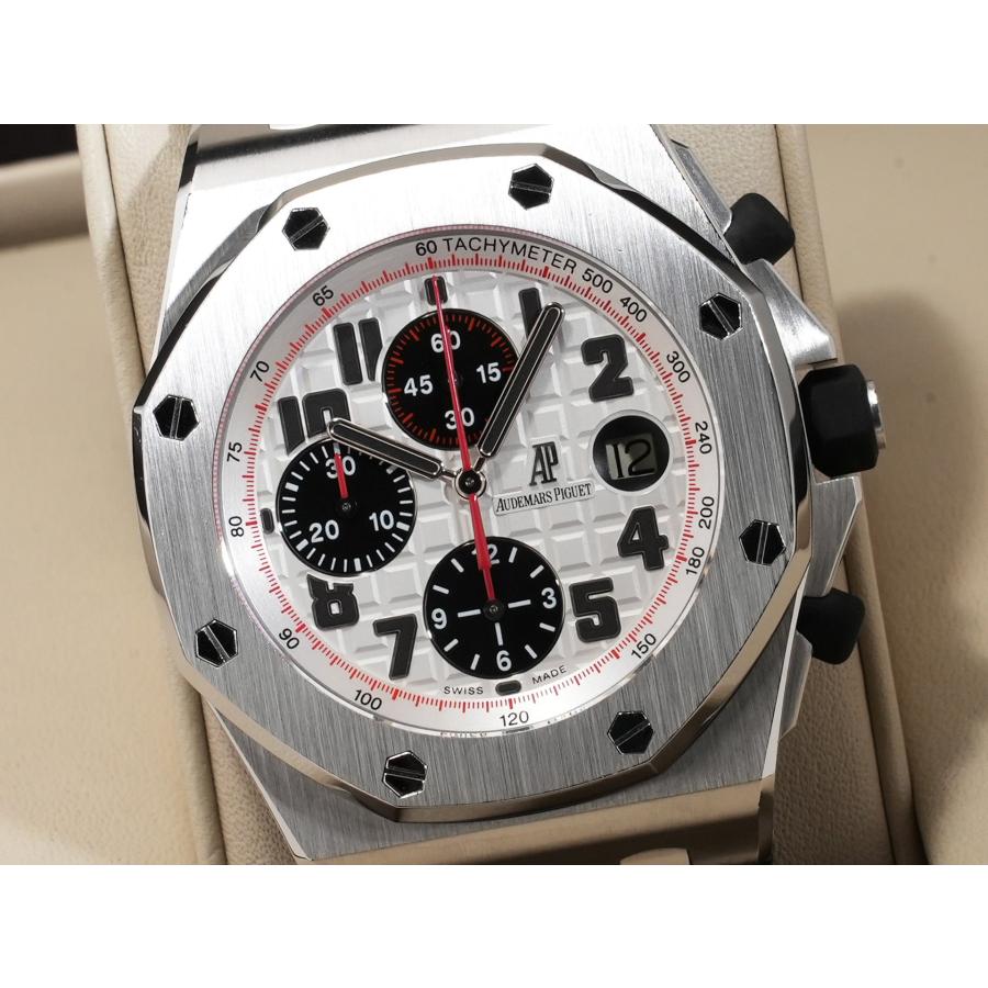 オーデマピゲ ロイヤルオーク オフショア クロノグラフ Ref.26170ST.OO.D101CR.02 SS シルバー×ブラック文字盤 | AUDEMARS PIGUET | 02