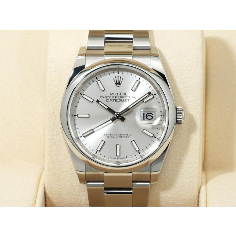 ロレックス デイトジャスト36 Ref.126200 ステンレススチール シルバー文字盤 オイスターブレスレット | デイトジャスト | 01