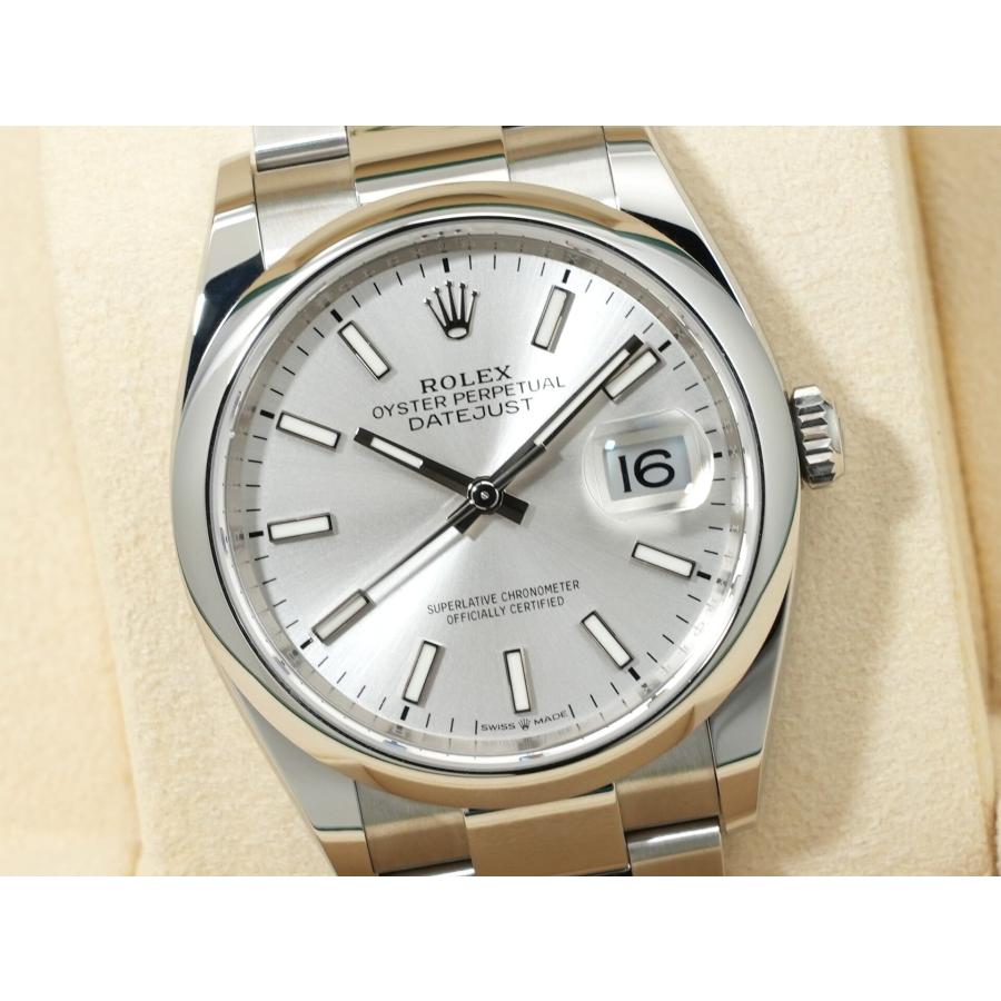 ロレックス デイトジャスト36 Ref.126200 ステンレススチール シルバー文字盤 オイスターブレスレット | デイトジャスト | 02