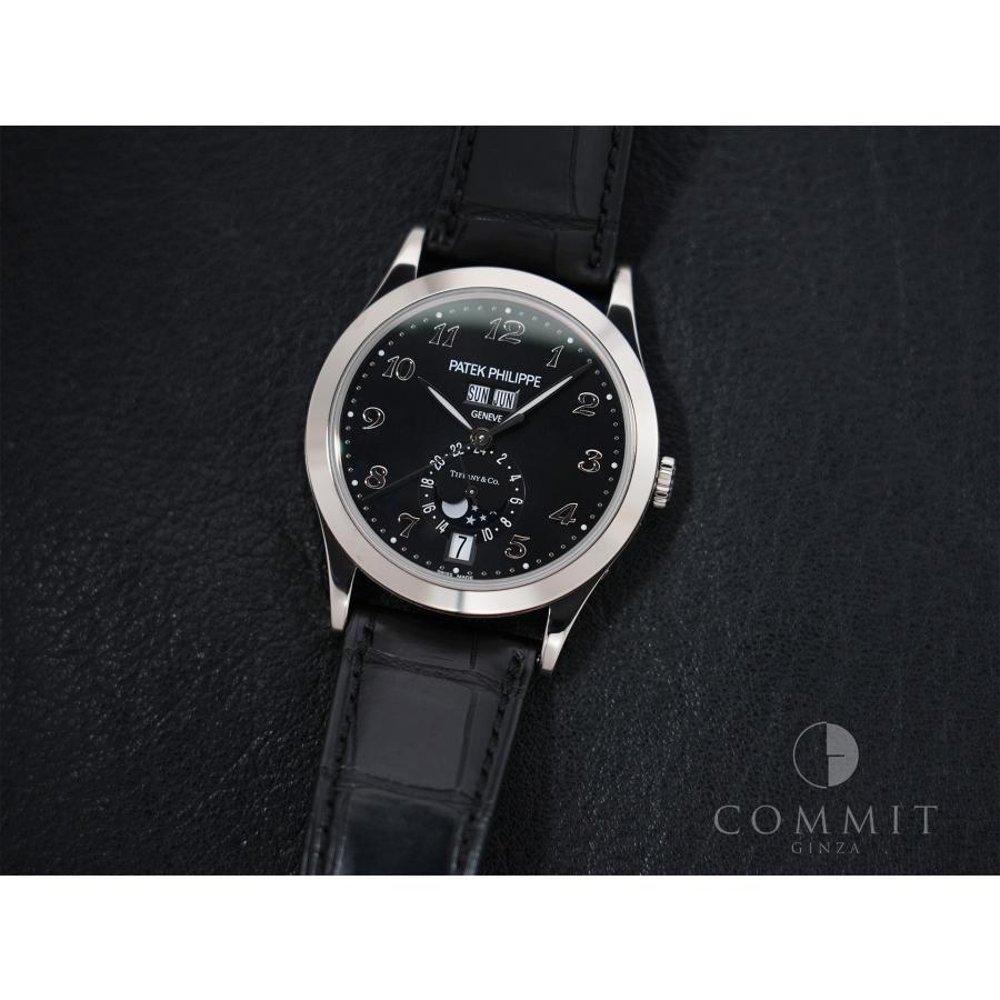 パテックフィリップ アニュアルカレンダー ムーンフェイズ TIFFANY＆CO. Ref.5396G-012 ホワイトゴールド ブラック文字盤 | PATEK PHILIPPE | 13
