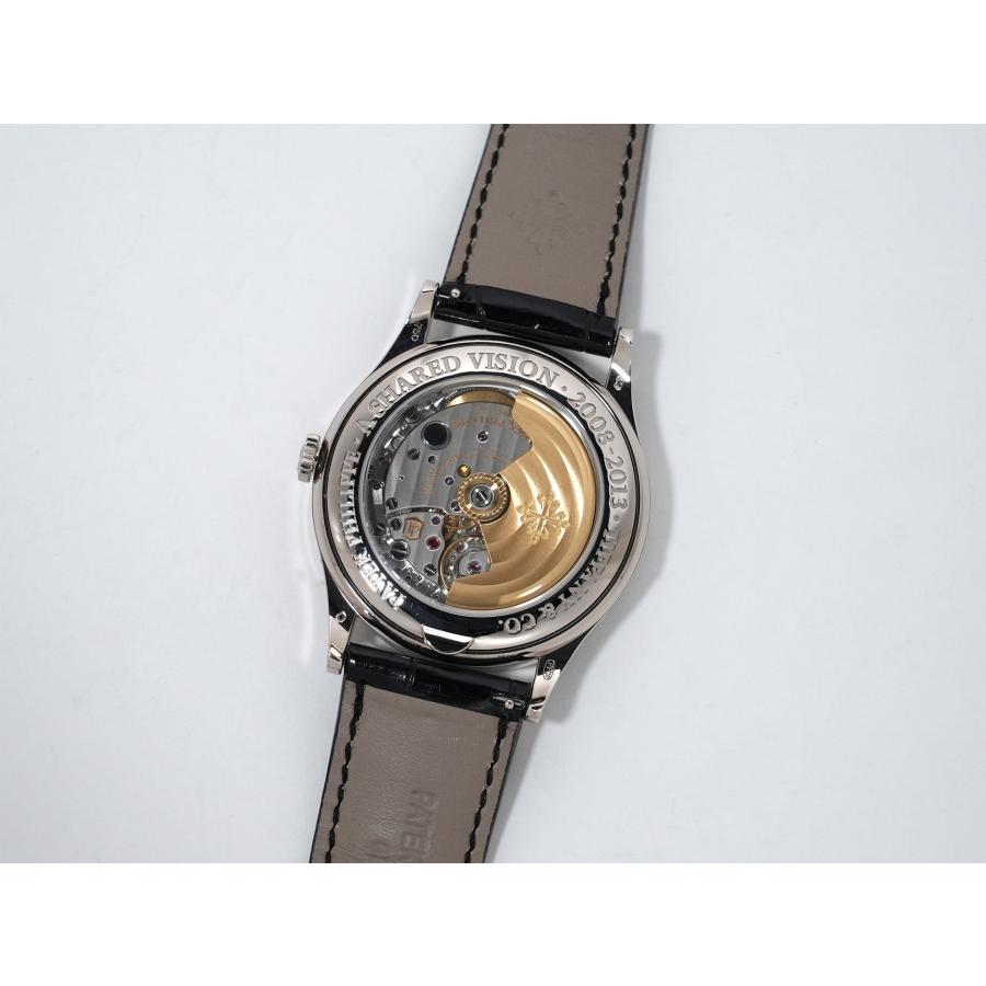 パテックフィリップ アニュアルカレンダー ムーンフェイズ TIFFANY＆CO. Ref.5396G-012 ホワイトゴールド ブラック文字盤 | PATEK PHILIPPE | 06