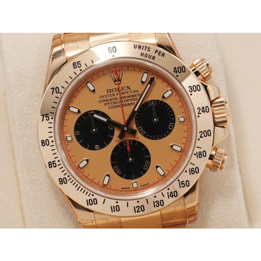 ロレックス デイトナ Ref.116528 イエローゴールド シャンパンxブラック文字盤 | コスモグラフ デイトナ | 02