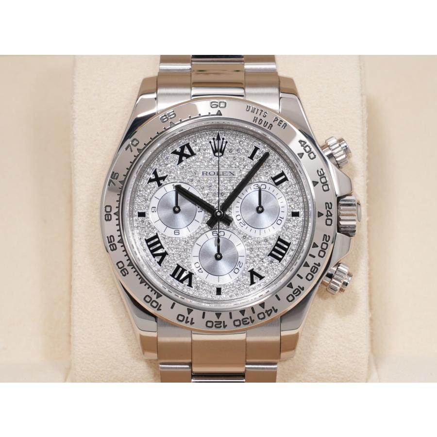 ロレックス デイトナ Ref.116509ZER ホワイトゴールド パヴェダイヤ ローマン文字盤 | コスモグラフ デイトナ | 01