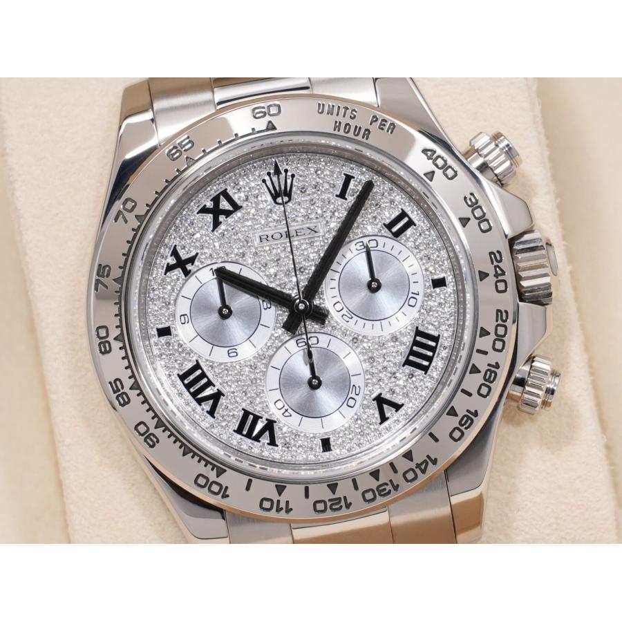 ロレックス デイトナ Ref.116509ZER ホワイトゴールド パヴェダイヤ ローマン文字盤 | コスモグラフ デイトナ | 02
