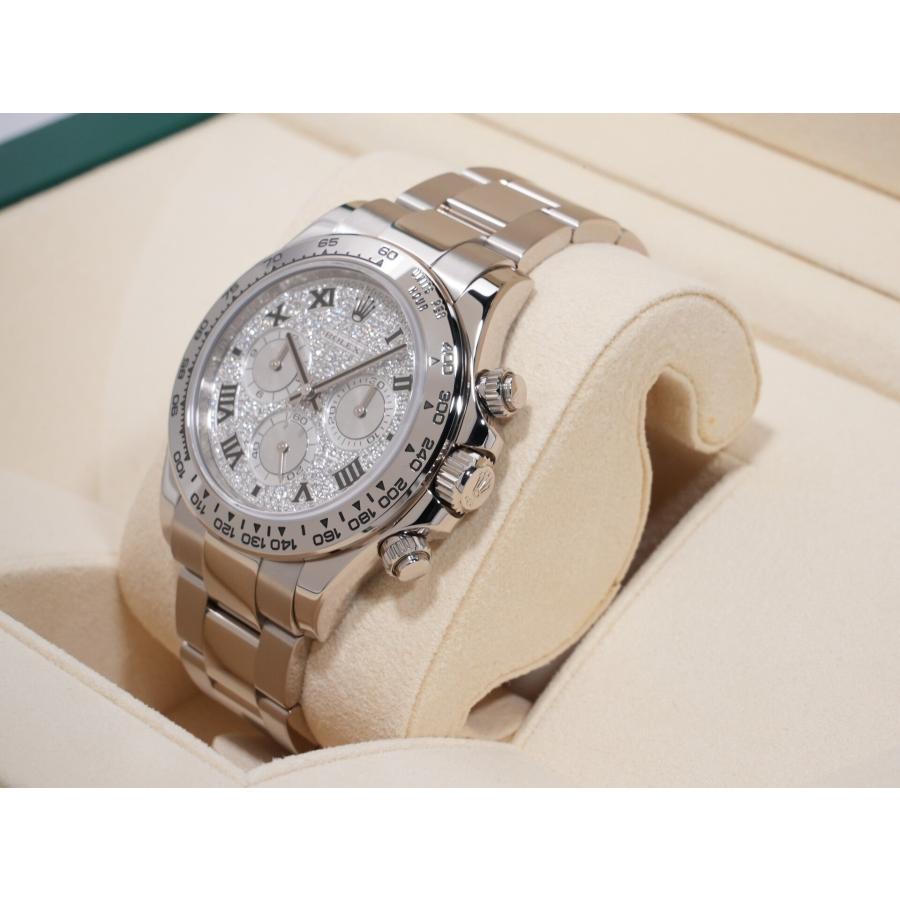 ロレックス デイトナ Ref.116509ZER ホワイトゴールド パヴェダイヤ ローマン文字盤 | コスモグラフ デイトナ | 03