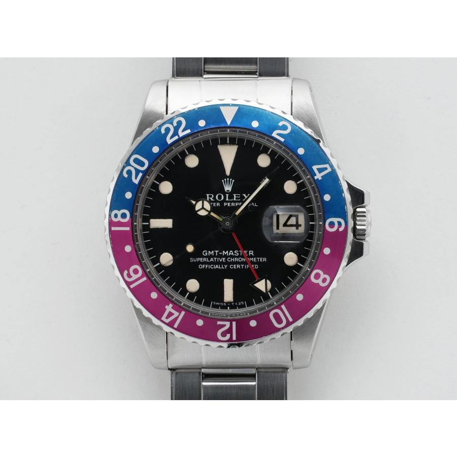 ロレックス GMTマスター Ref.1675 ステンレススチール ブラック文字盤 オイスターブレスレット | GMTマスター | 01