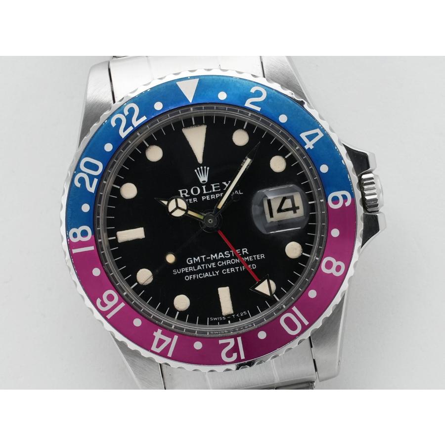 ロレックス GMTマスター Ref.1675 ステンレススチール ブラック文字盤 オイスターブレスレット | GMTマスター | 02