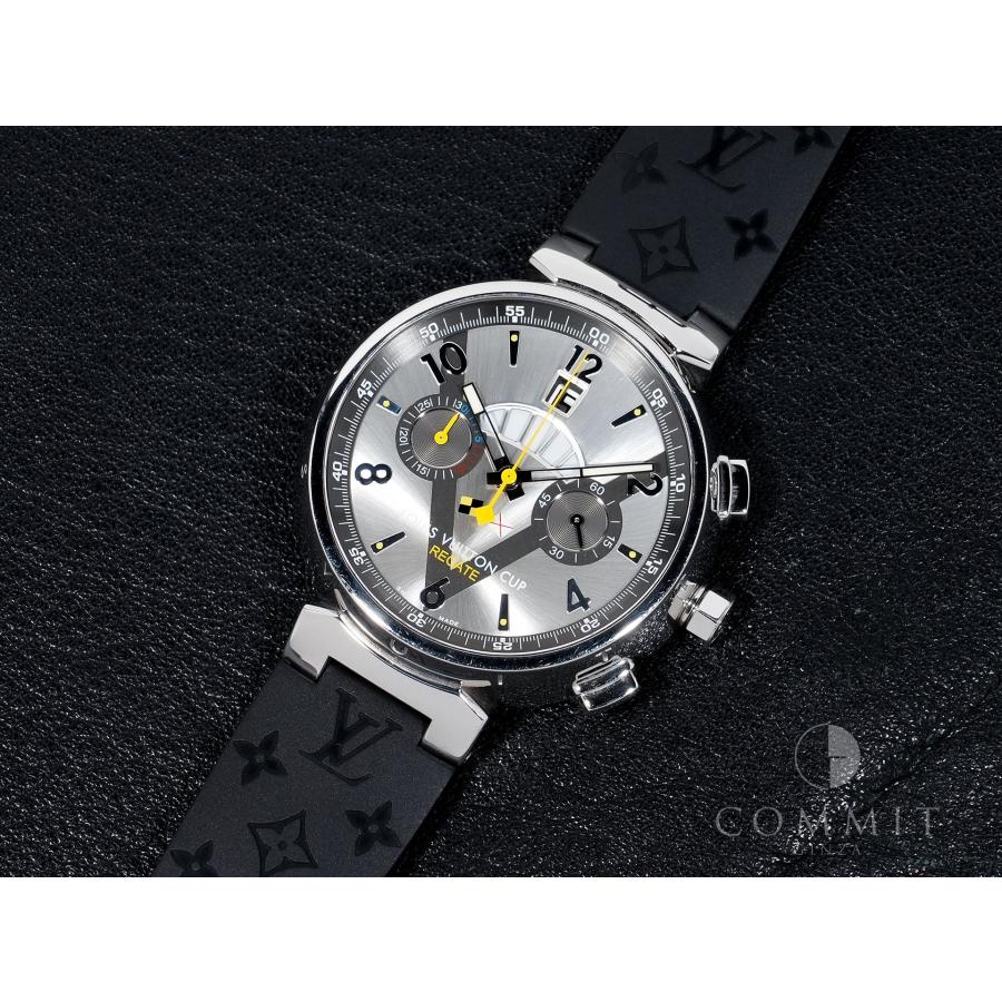 ルイヴィトン ルイヴィトンカップ レガッタ フライバック クロノグラフ Ref.Q10271 プラチナ シルバー文字盤 | LOUIS VUITTON | 13