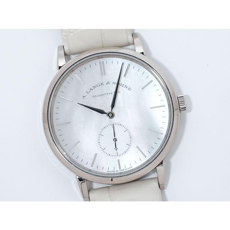 A.ランゲ＆ゾーネ サクソニア Ref.219.047 18KWG ホワイトシェル文字盤 | A. LANGE & SOHNE | 02
