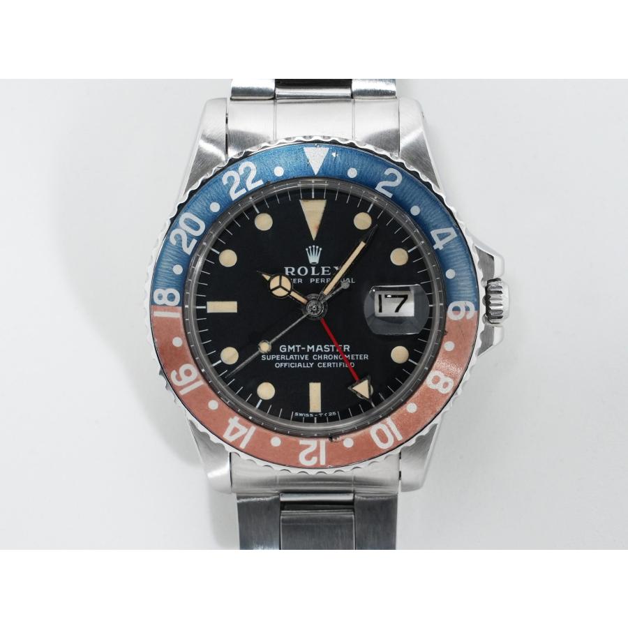 ロレックス GMTマスター Ref.1675 ステンレススチール ブラック文字盤 オイスターブレスレット | GMTマスター | 01