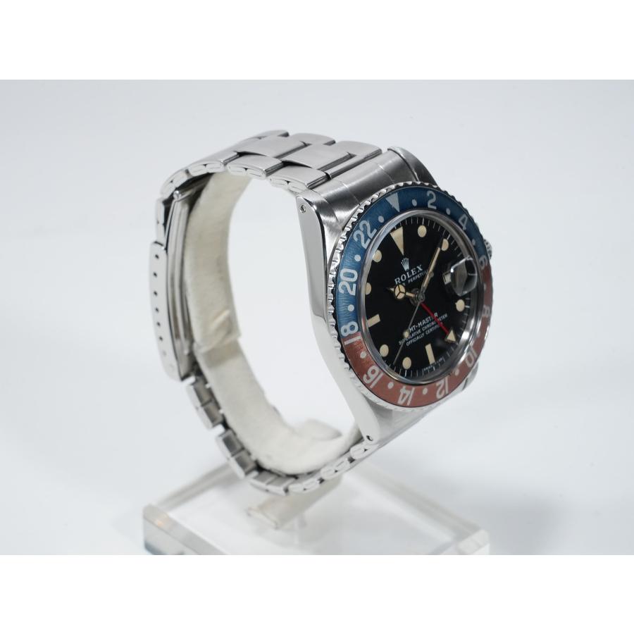 ロレックス GMTマスター Ref.1675 ステンレススチール ブラック文字盤 オイスターブレスレット | GMTマスター | 04