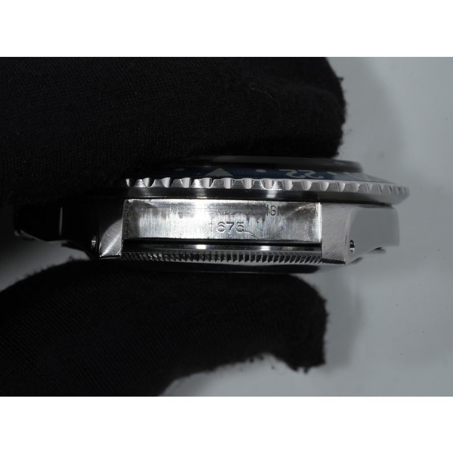 ロレックス GMTマスター Ref.1675 ステンレススチール ブラック文字盤 オイスターブレスレット | GMTマスター | 09