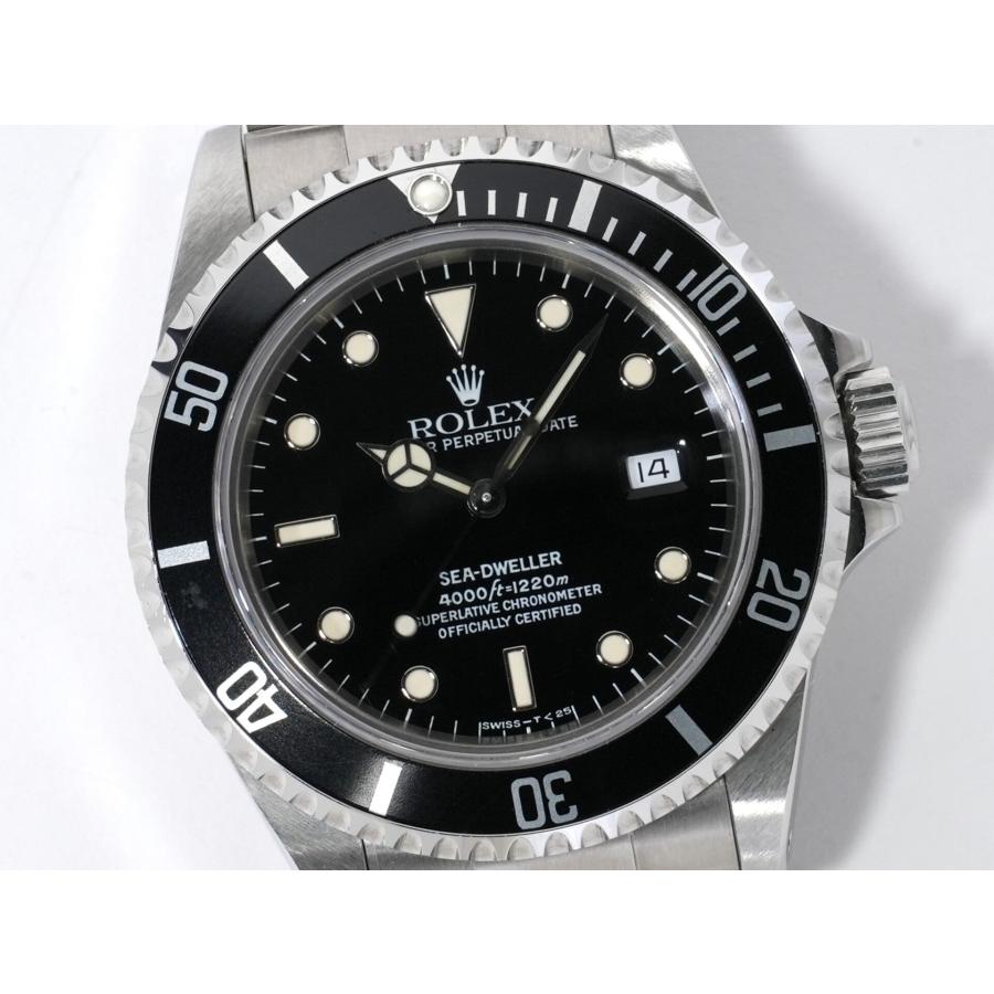 ロレックス シードゥエラー Ref.16600 ステンレススチール ブラック文字盤 | シードゥエラー | 02