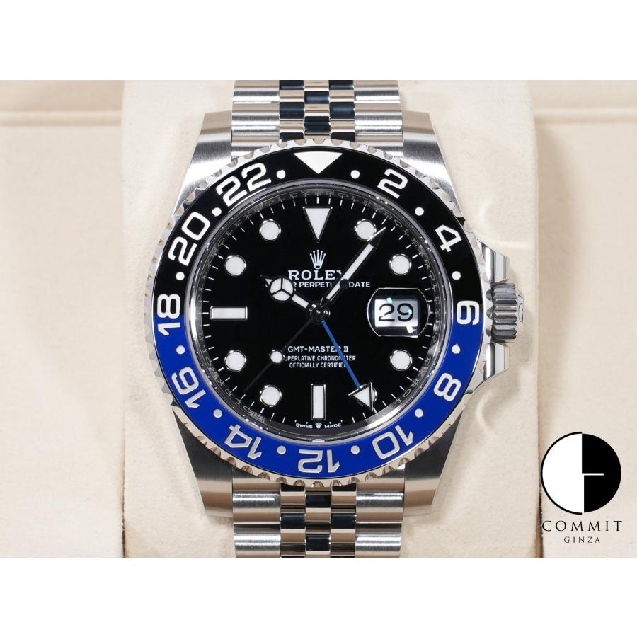 ロレックス GMTマスターII Ref.126710BLNR ステンレススチール ブラック文字盤 ジュビリーブレスレット | GMTマスター