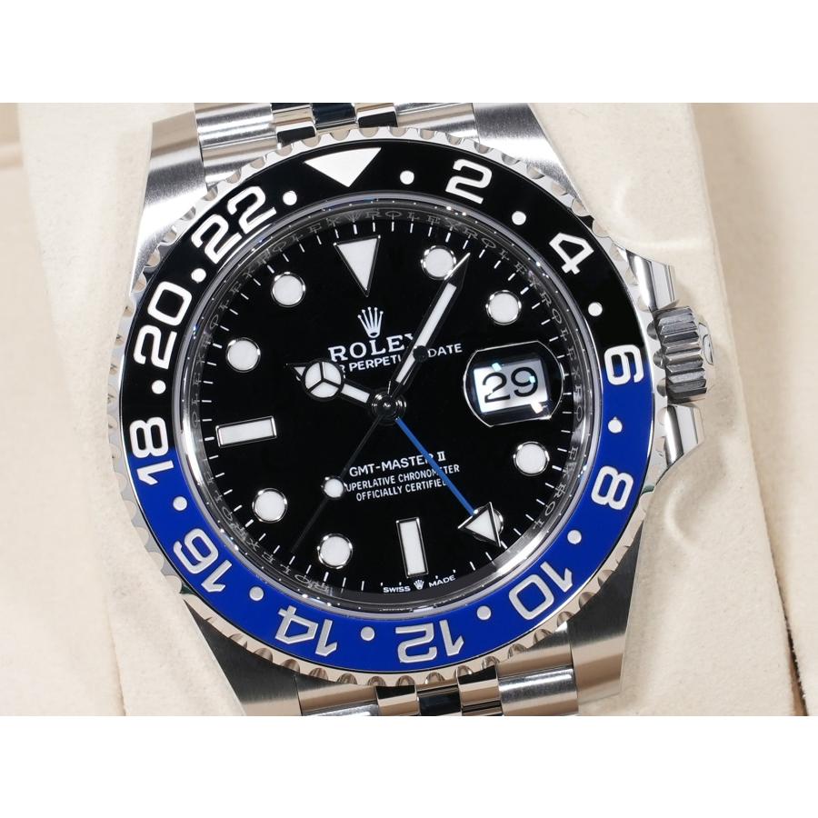 ロレックス GMTマスターII Ref.126710BLNR ステンレススチール ブラック文字盤 ジュビリーブレスレット | GMTマスター | 02